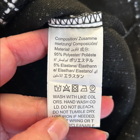 Shein Black & White Coquette Girl Tweed Classic Square Neck Mini Dress Size S - Picture 6 of 6